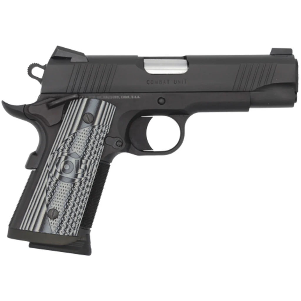 Colt 1911 CCU Concealed Carry Officers Pistol 9mm 4.25 in. Anodize / Black DLC 9 rd. - Image 2