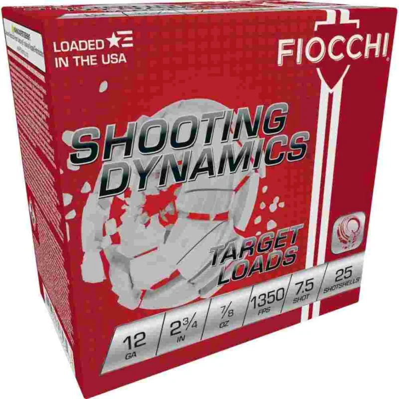 cchi Shooting Dynamics Shotshells 12 Ga 2-3/4 7/8oz 1350 Fps #7.5 25/ct Ammo