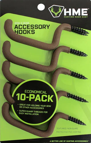 HME ACCESSORY HOOK - BOW/GEAR 10PK - Image 2