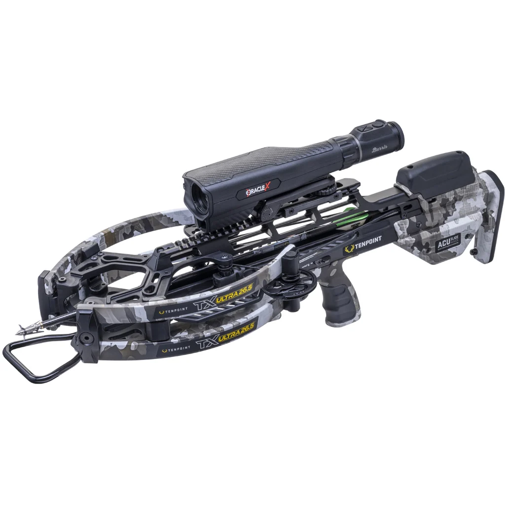 TenPoint TX Ultra 26.5 Oracle Crossbow Package ACUslide MAXX Burris Oracle Rangefinding Scope - Image 4