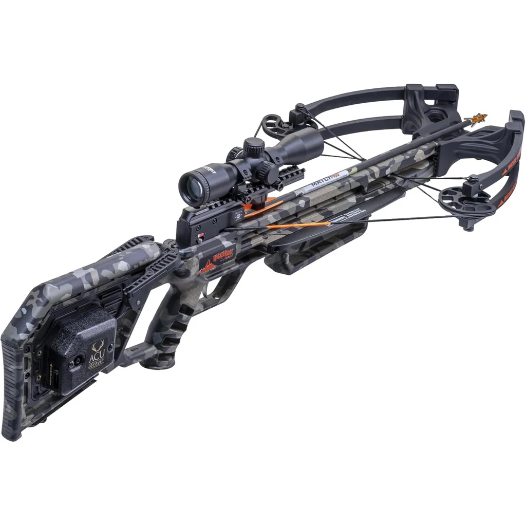Wicked Ridge Commander 400 Crossbow Package ACUdraw ProView 400 Scope Peak Camo - Image 2