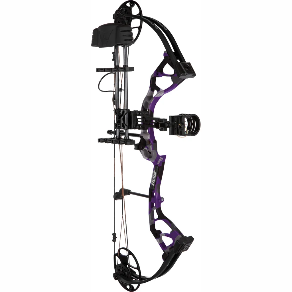 Bear Royale RTH Bow Package Fred Bear Twilight/Black 50 lbs. RH - Image 2