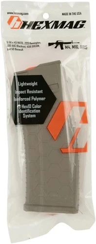 HEXMAG MAGAZINE AR-15 5.56X45 - 30RD FDE POLYMER SERIES 2 - Image 2