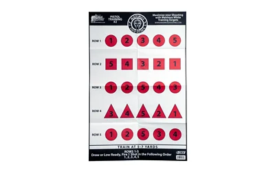 PROSHOT MXM WHITE PISTOL TRNG 6PK - Image 3