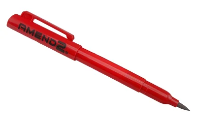 AMEND2 G10 RED SELF-DEFENSE PEN - Image 2
