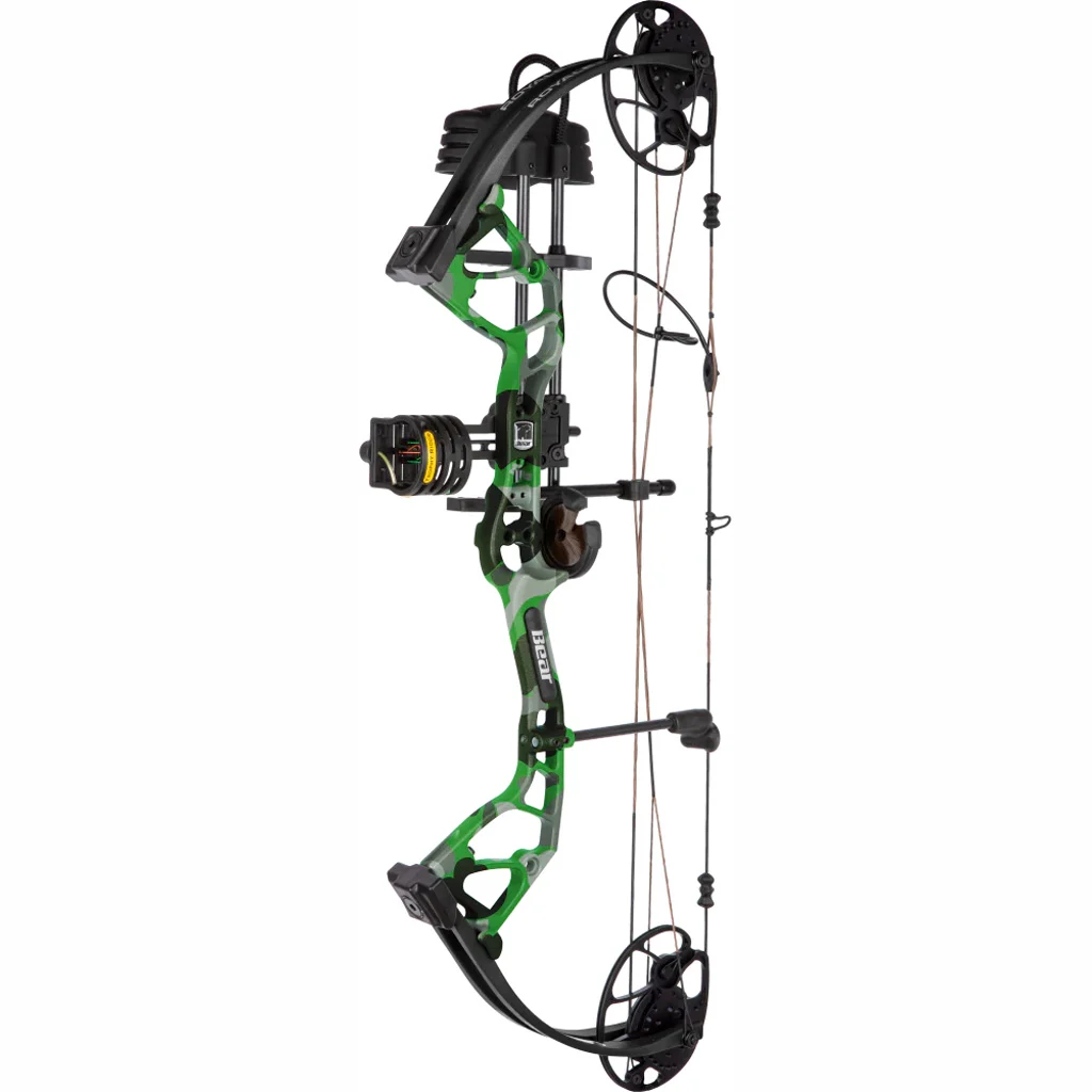Bear Royale RTH Bow Package Fred Bear Electric/Black 50 lbs. LH - Image 3