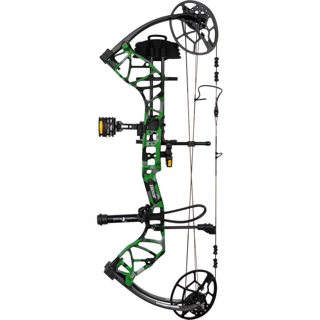 Bear Legit MAXX RTH Bow Package Fred Bear Electric/Black 70 lbs. LH - Image 3