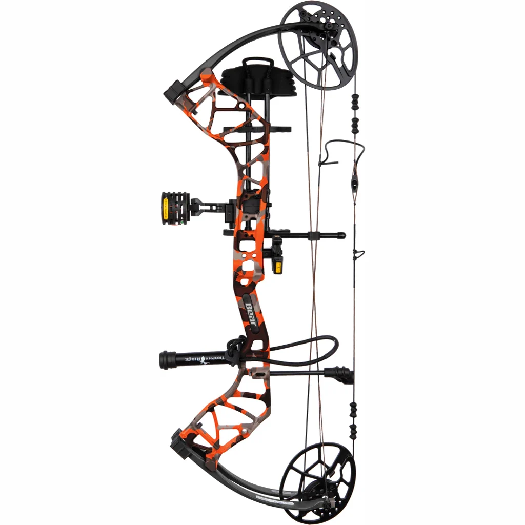 Bear Legit MAXX RTH Bow Package Fred Bear Fire/Black 70 lbs. LH - Image 2