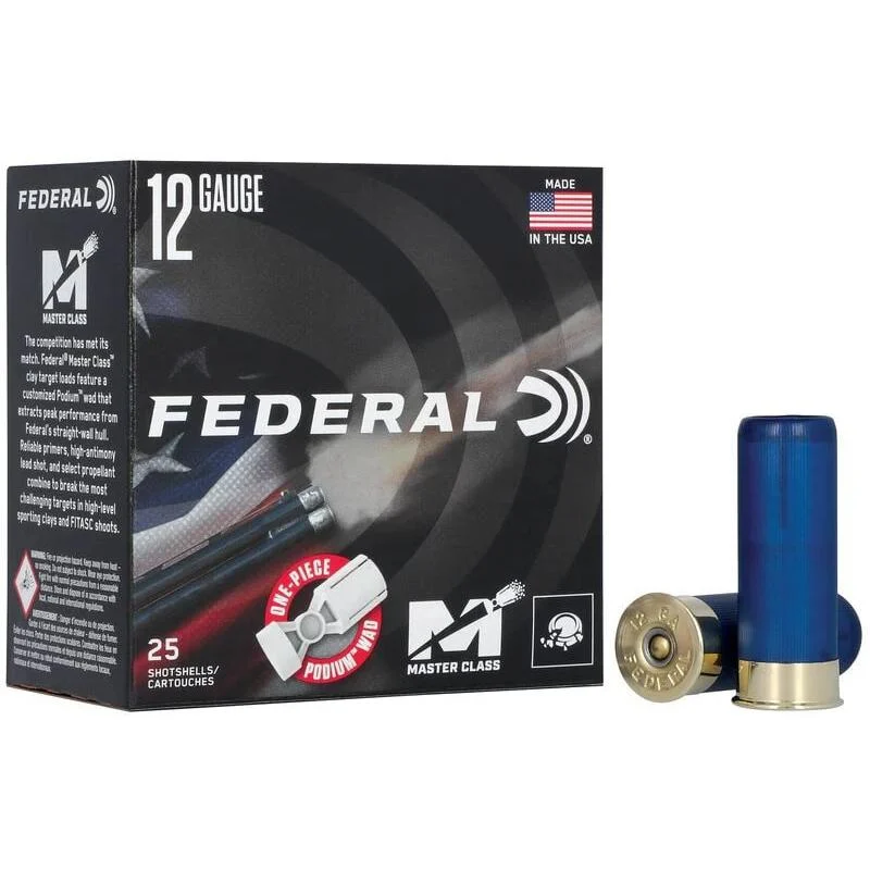 eral Master Class Shotshells 12ga 2-3/4 1oz 1300 Fps #7.5 25/ct Ammo