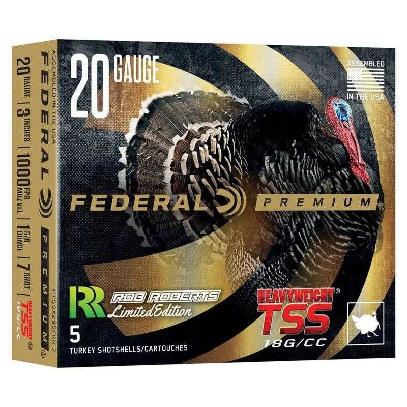 eral Heavyweight TSS Rob Roberts Special Edition Shotshell 20ga 3 1-5/8oz 1000 Fps #7 5/ct Ammo