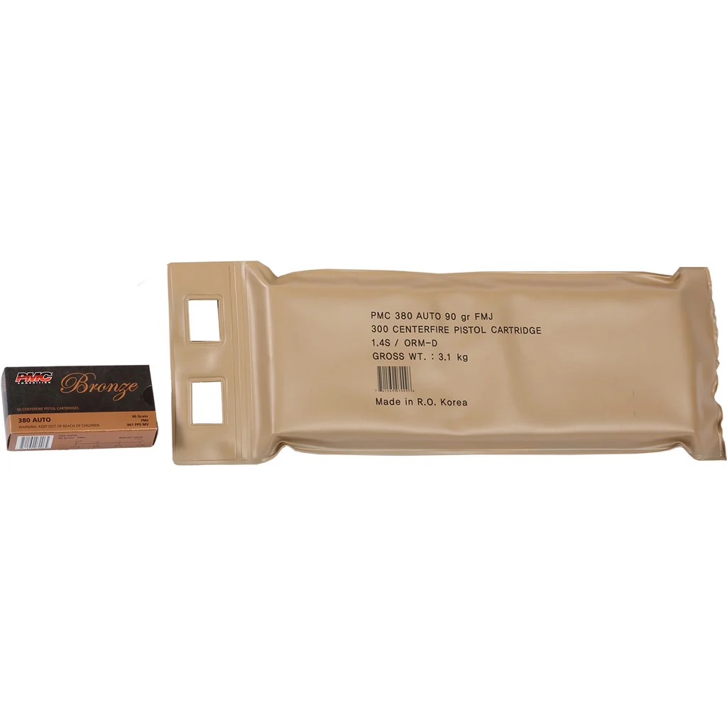  Bronze Pistol Battle Pack 380 ACP FMJ 90 Gr. 300 Rd. Ammo