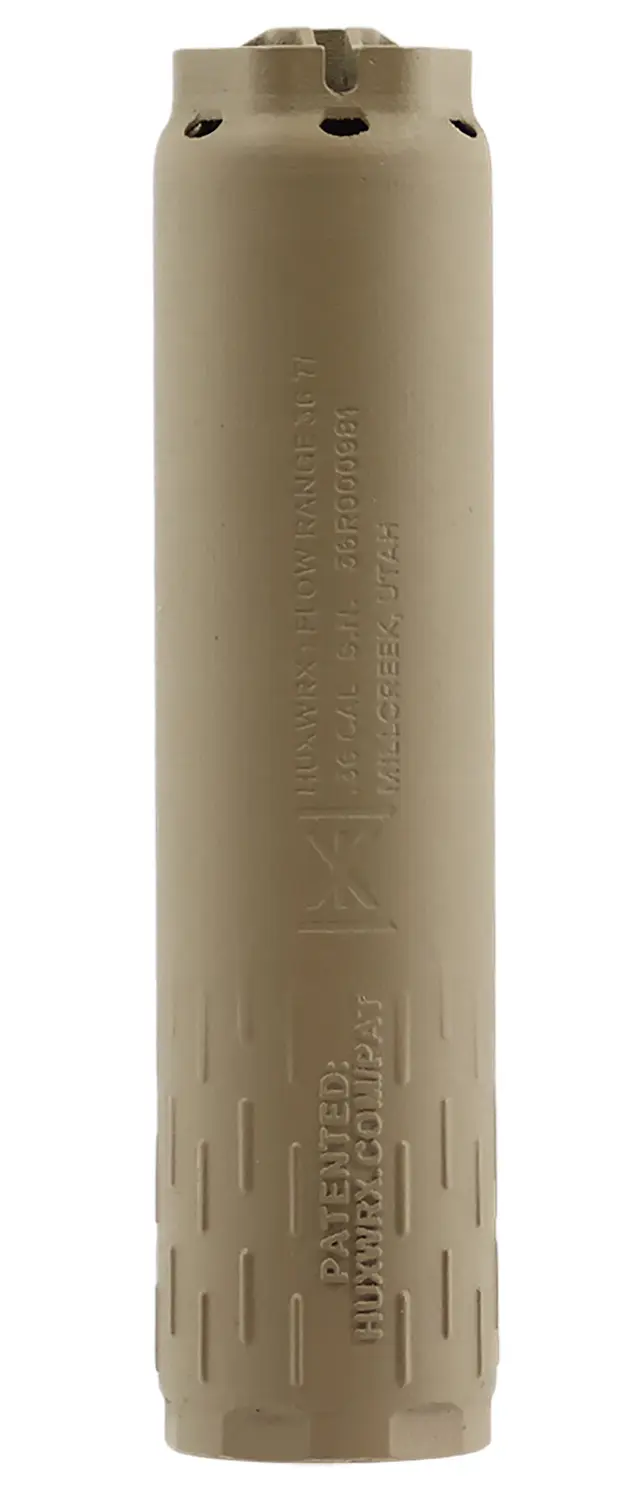 HUXWRX Flow Range 36 Ti Suppressor — 36 Cal, 6.67 in