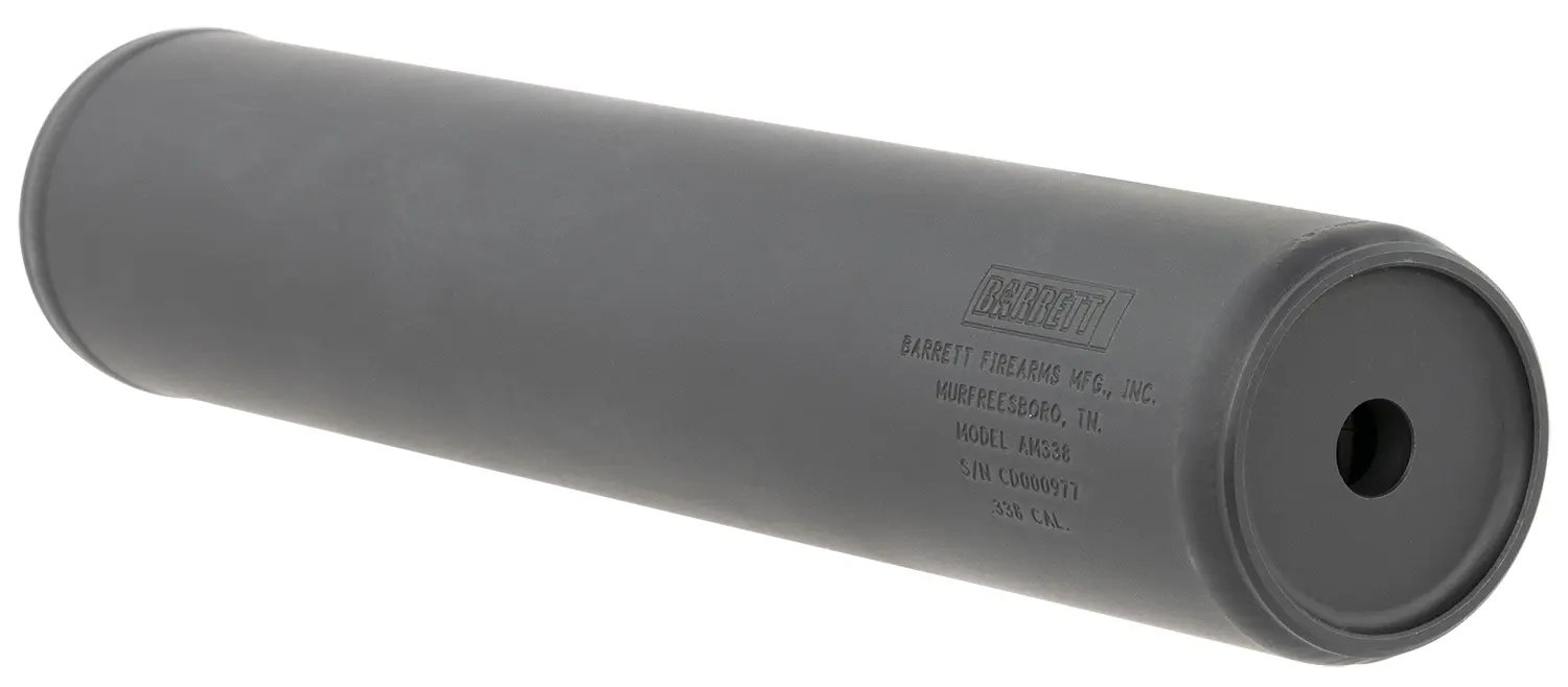 Barrett AM338 Suppressor, 338 Cal, 10.30" Titanium