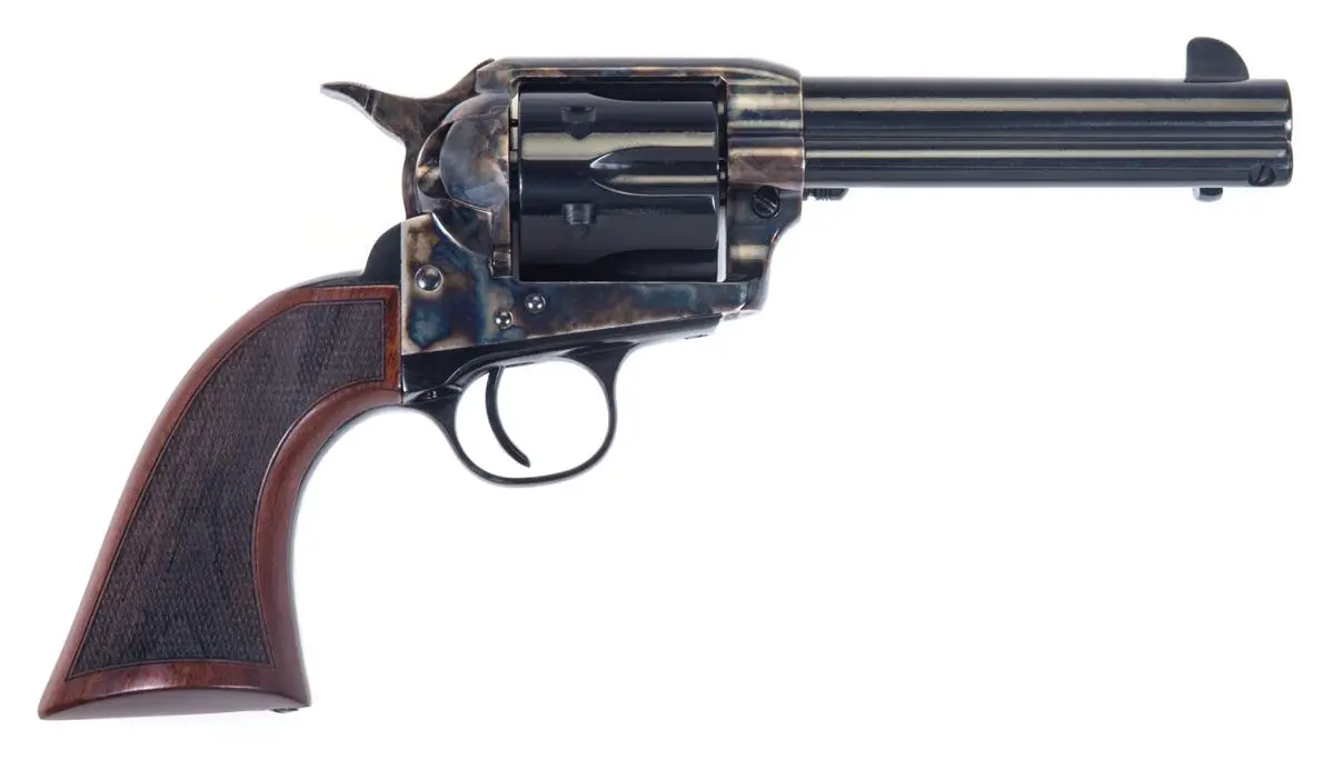 Taylor Company Gunfighter Defender Handgun .357 Mag/.38 Spl 6rd Capacity 4.75" Barrel Case Hardened Steel Frame