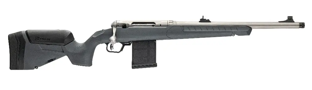 Savage Arms 32502 110 Ridge Hunter 350 Legend 10+1 18" Heavy Barrel, Flat Dark Gray Adj LOP Synthetic Stock, Right Hand