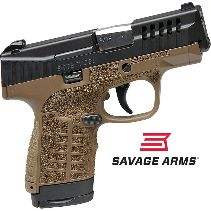 Savage Stance 9mm 3.2-inch — 10-Round FDE Frame