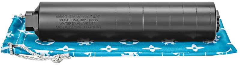 Griffin Armament GP7 7.62mm Suppressor 5/8x24 Black