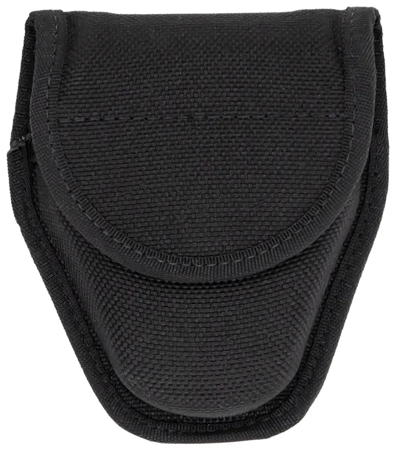 Bianchi 18772 7317 Double Handcuff Case Accumold Black Textured 2-2.25" Hook Loop