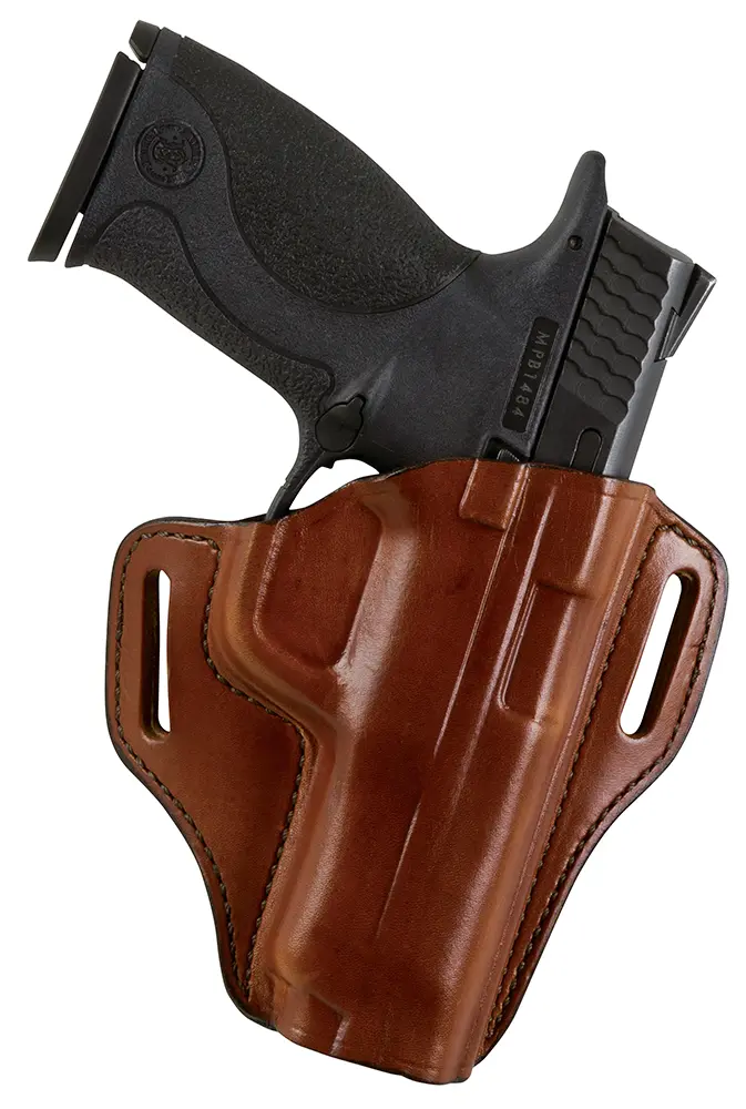 Bianchi 25052 57 Remedy OWB Size 01 Tan Leather Belt Slide Fits S J Frame Fits S 36 Fits S 640 Right Hand