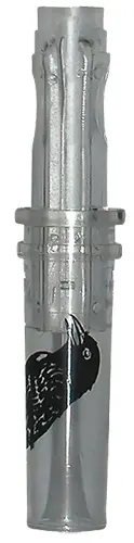 Haydel's Game Calls TC87 Triple Tone Open Call Crow/Hawk Sounds Attract Turkeys, Clear Acrylic