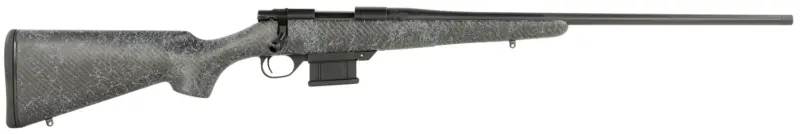 Howa HCE300GW 1500 Carbon Elevate 300 Win Mag 3+1 24" Wrapped Carbon Fiber Threaded Barrel, Blued Drilled Tapped Steel Receiver, Fixed Stocky's Black w/Gray Webbing Carbon Fiber Stock, Right Hand