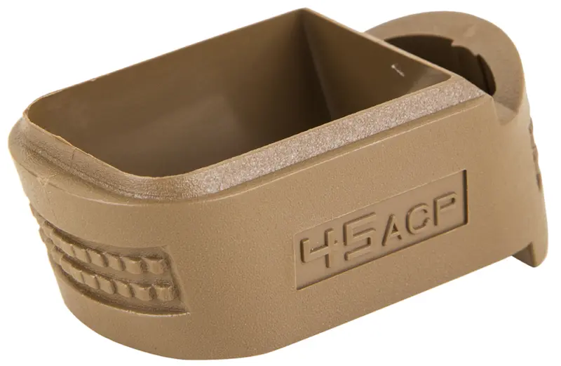 Springfield Armory XD5007 Mag Sleeve made of Polymer with Flat Dark Earth Finish 1 Piece Design for 45 ACP Springfield XD Magazine