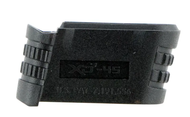 Springfield Armory XDS5001 Backstrap Sleeve made of Polymer with Black Finish 1 Piece Design for 45 ACP Springfield Armory XD-S with #1 Backstrap 3.30"-4" Barrel