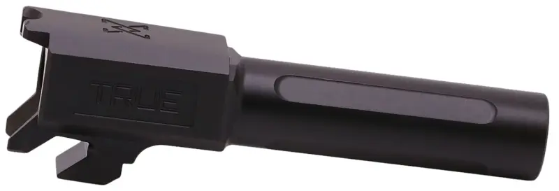 True Precision Inc TPSHCBXBL Springfield 9mm Luger 3.10" Fluted Black Nitride Stainless Steel, Fits Springfield Hellcat