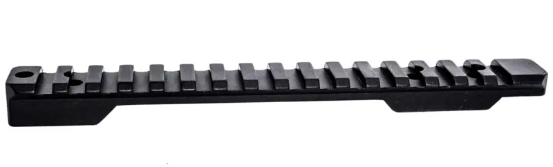 Weatherby PS0252150 Picatinny Rail Peak 44 Black Weatherby Mark V Picatinny Rail/Weaver Mount Short Action
