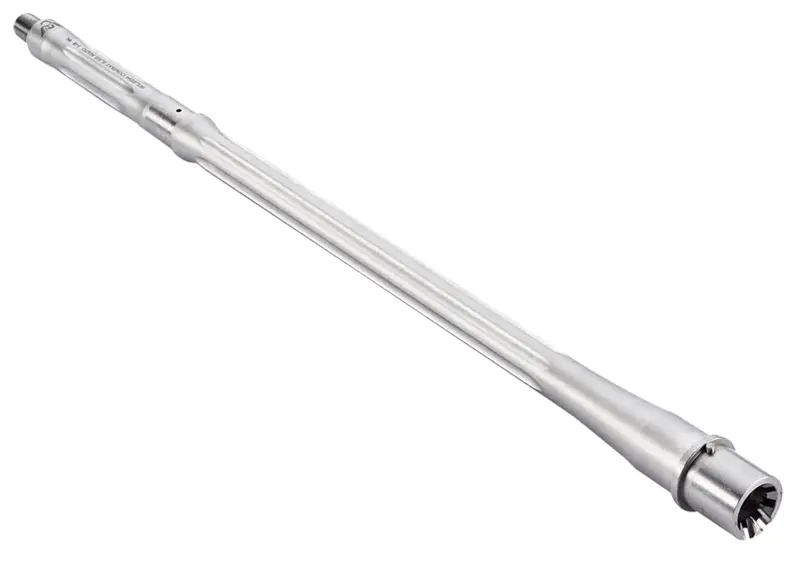 Wilson Combat TR556RCRG18FT8 Match Grade Barrel 5.56x45mm NATO 18" Stainless Bead Blasted Finish 416R Stainless Steel Material Rifle Length with Recon Tactical Profile, Fluting 1:8" Twist for AR-15