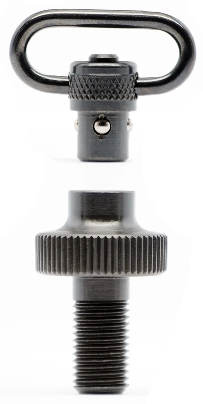 GrovTec US Inc GTSW308 Mag Cap Shotgun 1" Push Button Black Oxide Mossberg 500 12 Gauge Steel