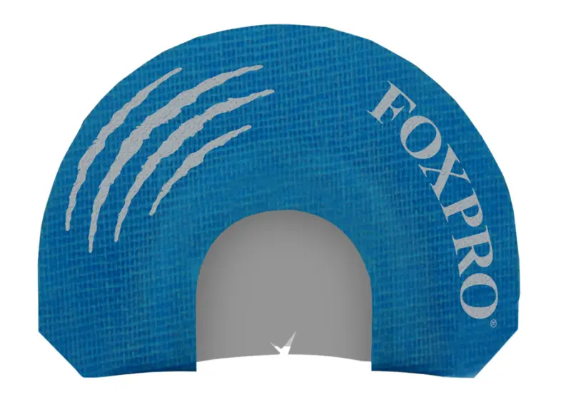 Foxpro COYPUP Coyote Pup Diaphragm Call Triple Reed Coyote Pups Sounds Attracts Coyotes Blue