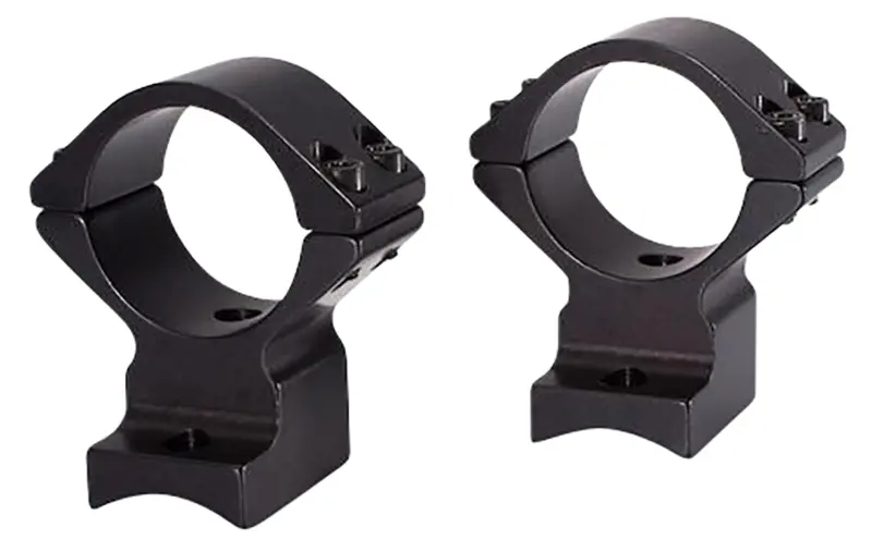 Talley 740000 Scope Mount/Ring Combo Black Anodized 30mm Tube Fits Browning A-Bolt I/A-Bolt II (Does not fit AB3), Medium Rings