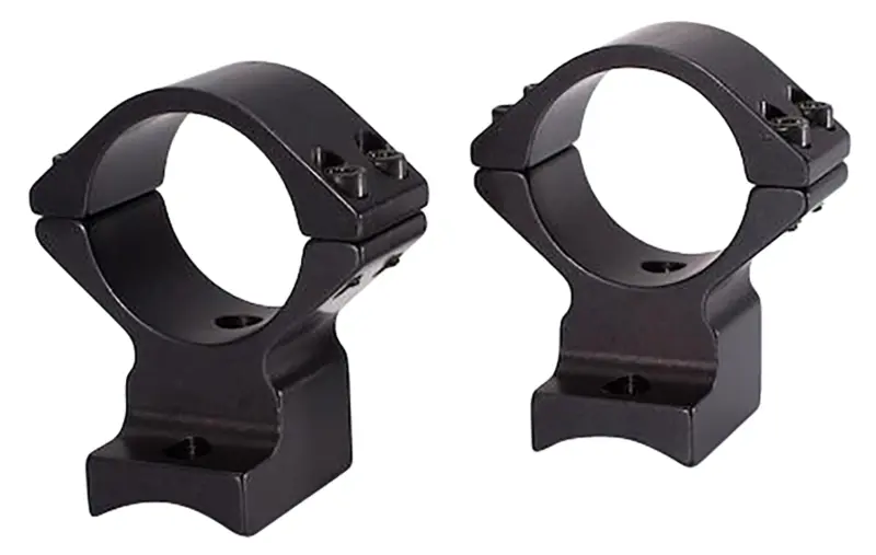 Talley 94X725 Scope Mount/Ring Combo Extended Black Anodized 1" Tube Savage Round Receiver with AccuTrigger (110 Series/A17/A22) Medium Rings