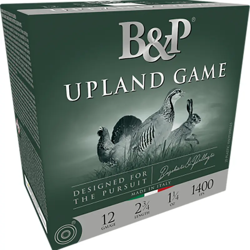 B Ammunition 20B78UP5 Upland Game 20Gauge 2.75" 7/8oz 5Shot 25 Per Box/10 Case