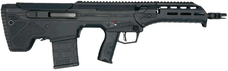 Desert Tech WLVRFA1620B WLVRN 308 Win/7.62 NATO 20+1 16" Black Steel Threaded Barrel, Black Hard Coat Anodized Picatinny Rail Aluminum Receiver, M-LOK Handguard, Black Polymer Chassis, Ambidextrous