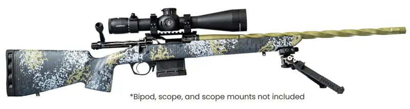 Horizon Firearms RF008S472216C13 Venatic 2023 25 Creedmoor 22" Spiral Fluted Threaded Barrel, Drilled Tapped Receiver, Iota EKO X Carbon Fiber Stock