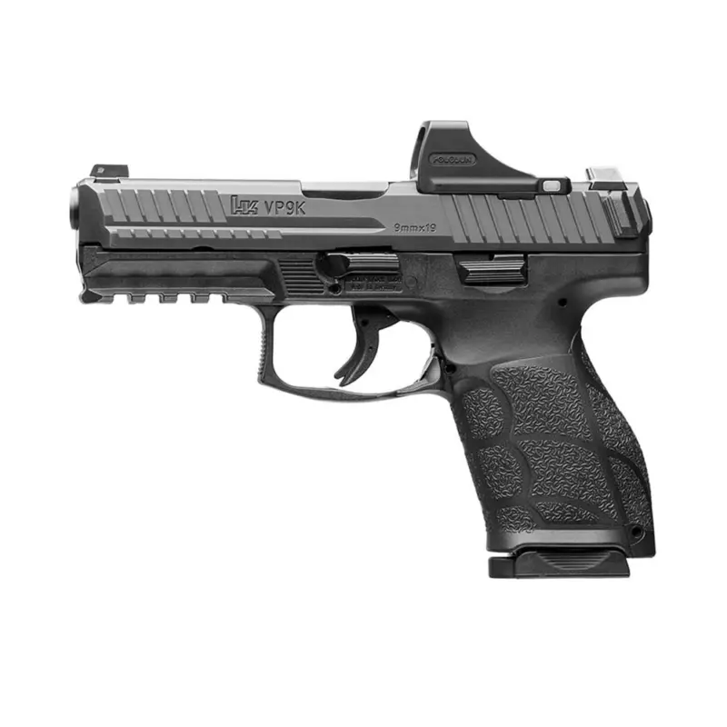 H VP9A1 K OE HOLOSUN SCS Handgun 9mm Luger 10rd Magazines (2) 4.09" Barrel Black with Holosun CA Compliant