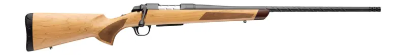 Browning 035849218 AB3 Pro Hunter Deluxe Full Size 308 Win 5+1 22" Matte Blued Spiral Fluted Threaded Barrel, Matte Blued Steel Drilled Tapped Receiver, Maple Fixed Stock