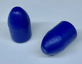 The Blue Bullets 50 Caliber (.501 Dia) Reloading Bullets BB50350RNFP 350 Grain Round Nose Flat Point Polymer Coated 100 Pieces - Blue Bullets