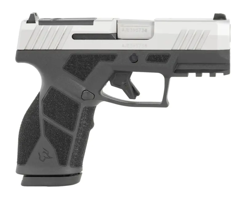 Taurus 1-GX2P939 GX2 T.O.R.O. Compact 9mm Luger 13+1 3.38" Stainless Steel Barrel, Matte Stainless Steel Optic Ready/Serrated Slide, Matte Black Stainless Steel Frame w/Picatinny Rail, Textured Grip,