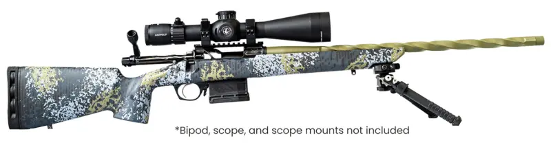 Horizon Firearms RF008S392216C13 Venatic 2023 7mm PRC 22" Spiral Fluted Threaded Barrel, Drilled Tapped Receiver, Iota EKO X Carbon Fiber Stock