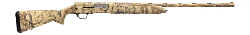 Browning 0119406005 A5 20 Gauge Semi-Auto 3" 3- 2.75" Shells 26" Overall Auric Camo Vent Rib Barrel, Aluminum Alloy Receiver Adjustable AURIC Camo Synthetic Stock