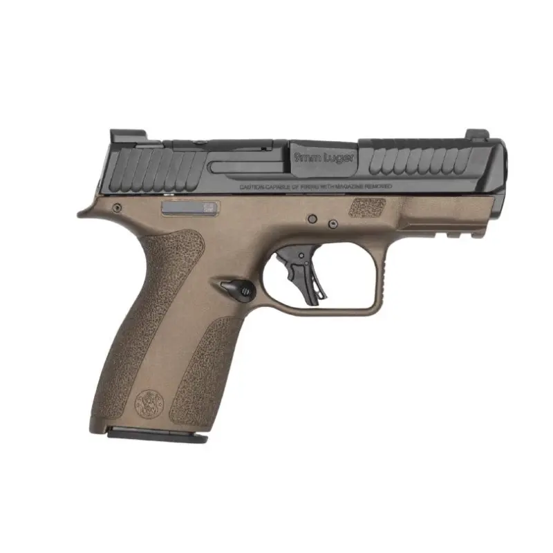S Shield-X Midnight Bronze Handgun 9mm Luger 13(1)15(1)rd Magazines 3.6" Barrel Thumb Safety