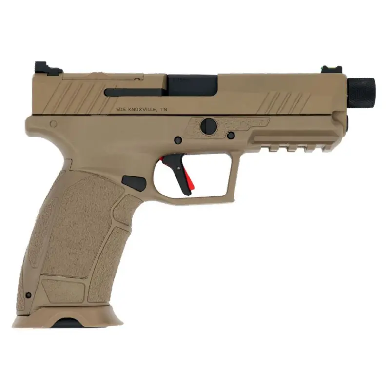 Tisas PX-9 Gen 3 Duty-TH FDE Semi Auto Pistol 9mm Handgun 18rd 20rd Magazines (2) 4.69" Barrel FDE