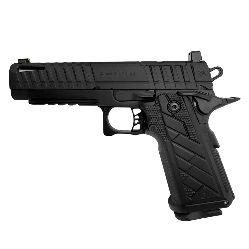 Century Arms LFA HG8640-N Apollo 11 V2 Full Size 4.9" Barrel Semi-Auto 9mm Pistol Aluminum Grip Black