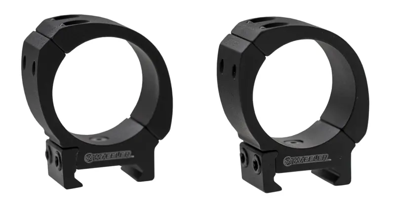 Wheeler 1133755 Sporter Scope Rings Black 34mm High