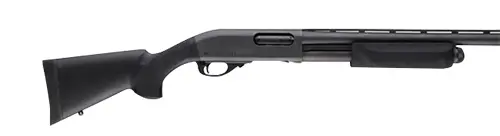 Hogue 08732 OverMolded Combo Kit Black Synthetic with Forend 12" LOP for Remington 870