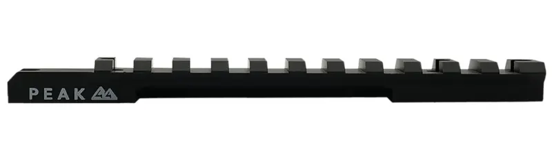 Weatherby J010006 Picatinny Rail Matte Black Aluminum Weatherby Vanguard Weaver Mount Short Action 20 MOA