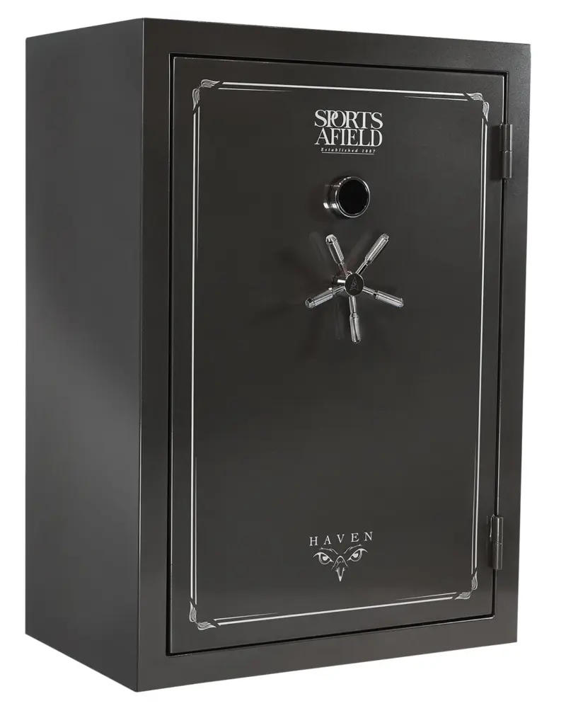 Sports Afield SECSA5942HX Haven Electronic Keypad/Key Entry Dark Gray Metallic Steel Holds 48 + 8 59" H x 42" W x 26" D Fireproof- Yes